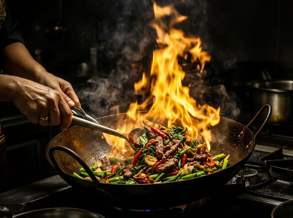 Group cooking workshop